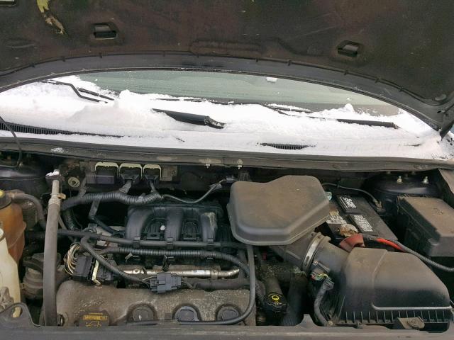 2FMDK36C68BA72227 - 2008 FORD EDGE SE BLACK photo 7