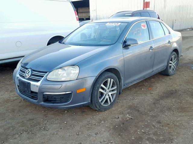 3VWST81K36M721883 - 2006 VOLKSWAGEN JETTA TDI GRAY photo 2