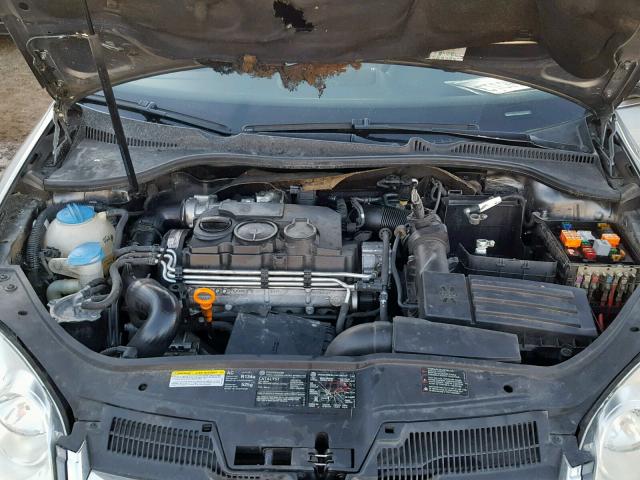 3VWST81K36M721883 - 2006 VOLKSWAGEN JETTA TDI GRAY photo 7