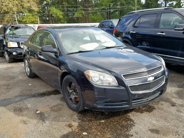 1G1ZA5E04AF146239 - 2010 CHEVROLET MALIBU LS BLACK photo 1