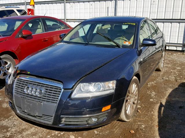 WAUDH74F26N119985 - 2006 AUDI A6 3.2 QUA BLUE photo 2