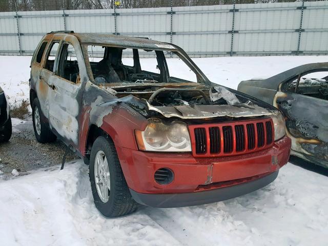 1J4GR48K05C651257 - 2005 JEEP GRAND CHER RED photo 1