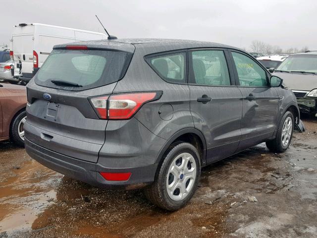 1FMCU0F71HUB86623 - 2017 FORD ESCAPE S GRAY photo 4