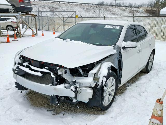 1G11F5SL1FU124859 - 2015 CHEVROLET MALIBU LTZ WHITE photo 2