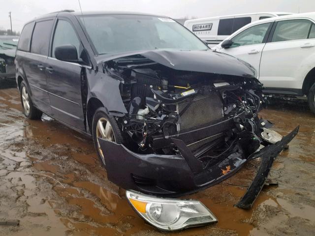 2V4RW3DG2BR694946 - 2011 VOLKSWAGEN ROUTAN SE CHARCOAL photo 1