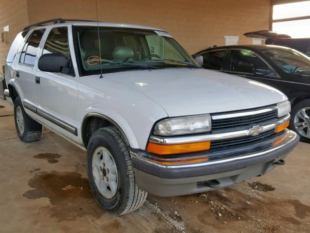 1GNDT13W3X2155503 - 1999 CHEVROLET BLAZER WHITE photo 1