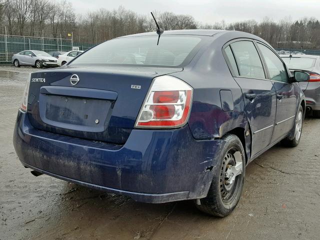 3N1AB61E69L652376 - 2009 NISSAN SENTRA 2.0 BLUE photo 4