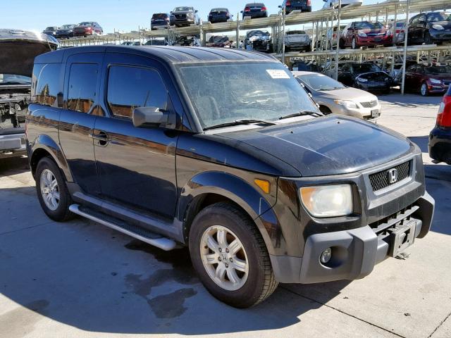 5J6YH28726L009308 - 2006 HONDA ELEMENT EX BLACK photo 1