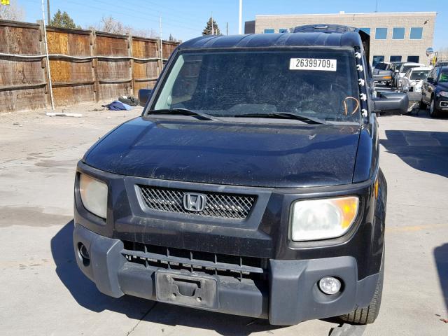 5J6YH28726L009308 - 2006 HONDA ELEMENT EX BLACK photo 9