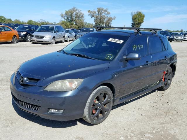 JM1BK343291207456 - 2009 MAZDA 3 S GRAY photo 2