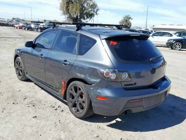 JM1BK343291207456 - 2009 MAZDA 3 S GRAY photo 3