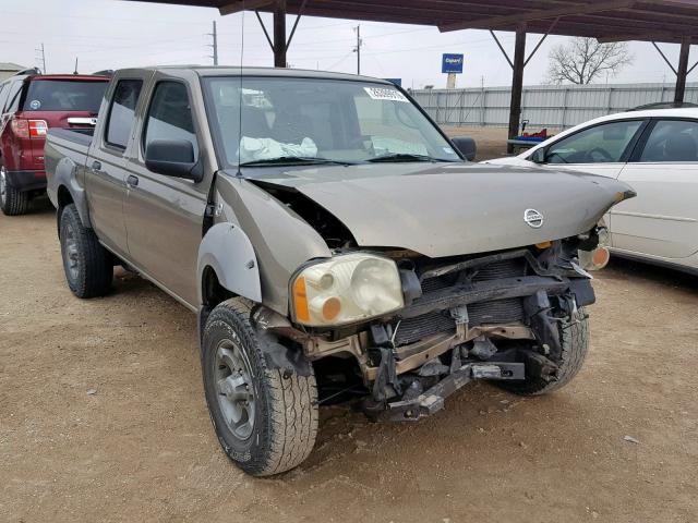 1N6ED27T72C356501 - 2002 NISSAN FRONTIER C TAN photo 1