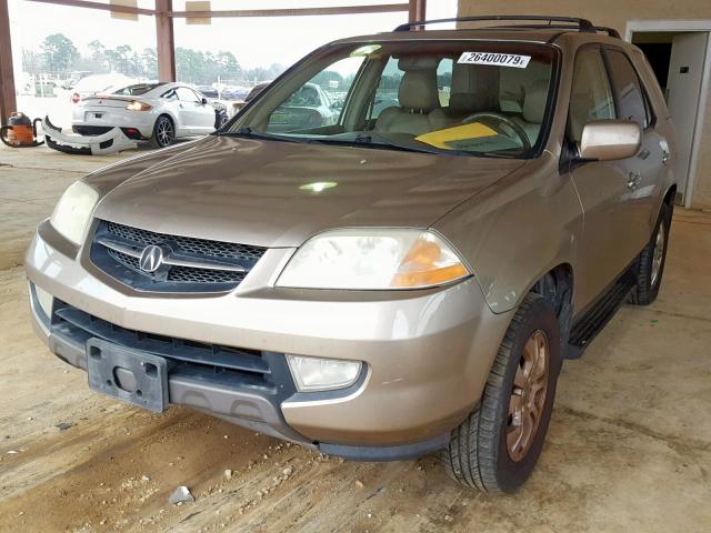 2HNYD18693H504806 - 2003 ACURA MDX TOURIN GOLD photo 2