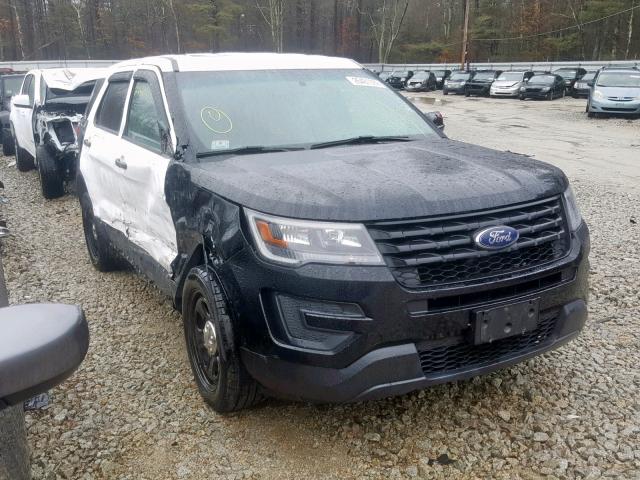 1FM5K8AR6GGA08435 - 2016 FORD EXPLORER P TWO TONE photo 1