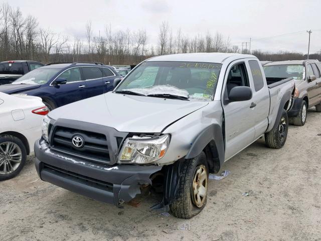 5TEUX42N96Z318320 - 2006 TOYOTA TACOMA ACC GRAY photo 2