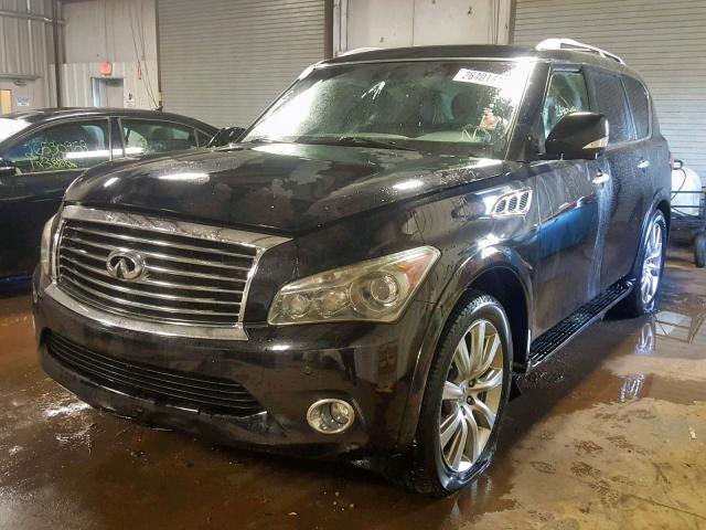 JN8AZ2NE8C9022892 - 2012 INFINITI QX56 BLACK photo 2