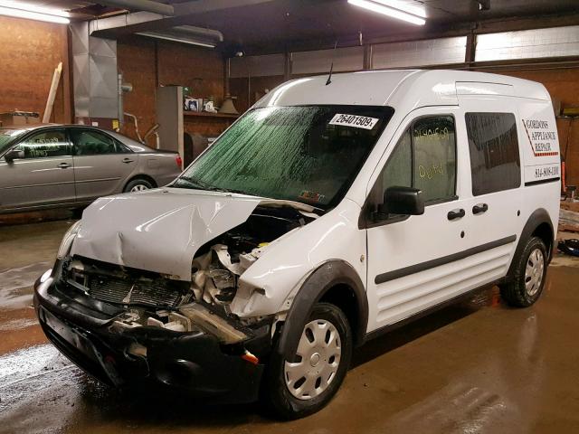 NM0LS6AN9AT008728 - 2010 FORD TRANSIT CO WHITE photo 2