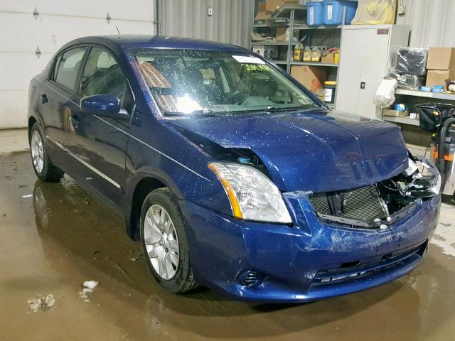 3N1AB6AP7CL626278 - 2012 NISSAN SENTRA 2.0 BLUE photo 1