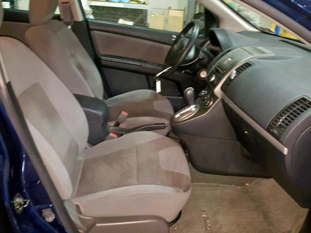 3N1AB6AP7CL626278 - 2012 NISSAN SENTRA 2.0 BLUE photo 5