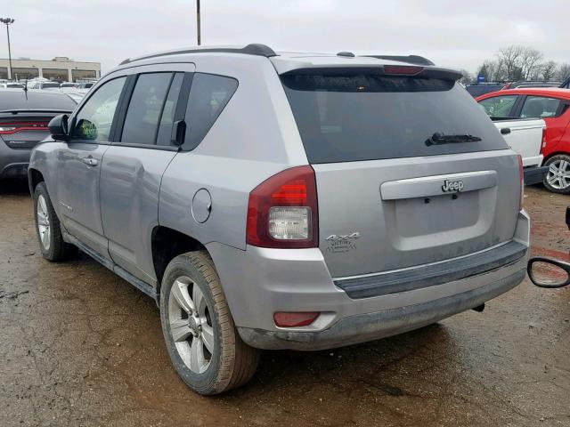 1C4NJDBB9GD631633 - 2016 JEEP COMPASS SP SILVER photo 3