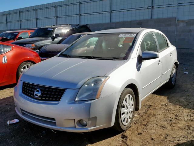 3N1AB61E69L679271 - 2009 NISSAN SENTRA 2.0 SILVER photo 2