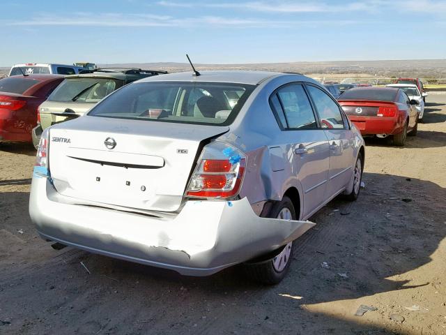 3N1AB61E69L679271 - 2009 NISSAN SENTRA 2.0 SILVER photo 4