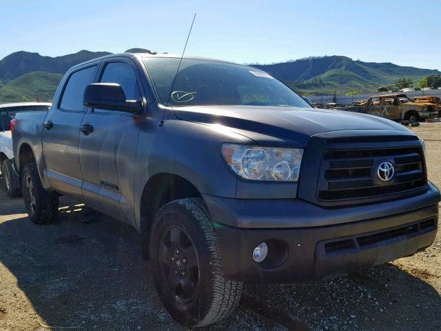 5TFDY5F1XCX241387 - 2012 TOYOTA TUNDRA CRE CHARCOAL photo 1