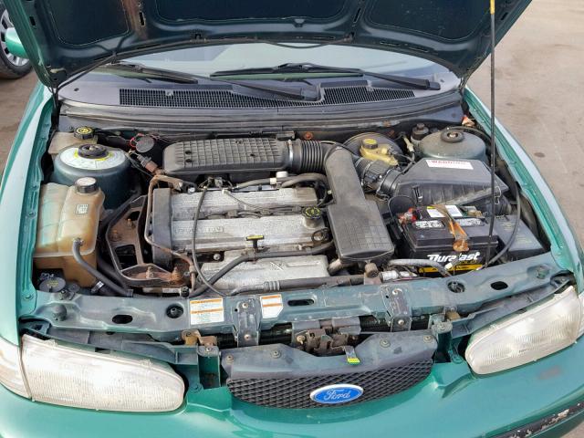 1FALP6535SK104463 - 1995 FORD CONTOUR GL GREEN photo 7