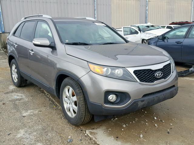 5XYKT4A63CG236649 - 2012 KIA SORENTO BA GRAY photo 1