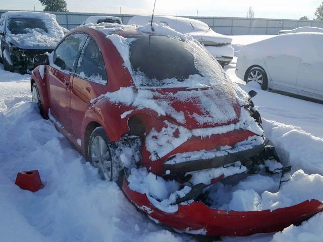 3VWRW31CX8M517392 - 2008 VOLKSWAGEN NEW BEETLE Qırmızı foto 3