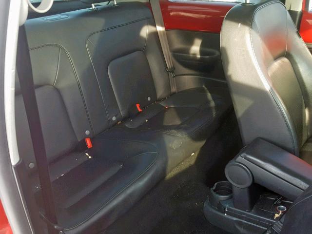 3VWRW31CX8M517392 - 2008 VOLKSWAGEN NEW BEETLE Qırmızı foto 6