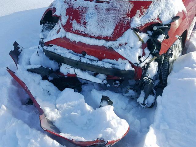 3VWRW31CX8M517392 - 2008 VOLKSWAGEN NEW BEETLE Qırmızı foto 9