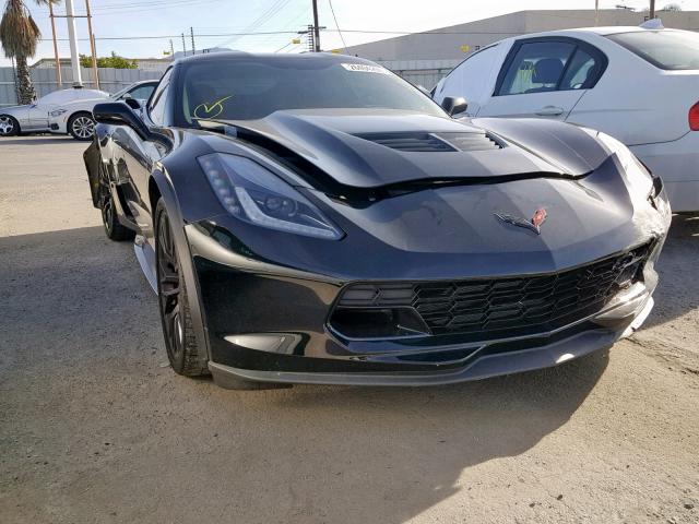 1G1YP2D69J5602353 - 2018 CHEVROLET CORVETTE Z BLACK photo 1