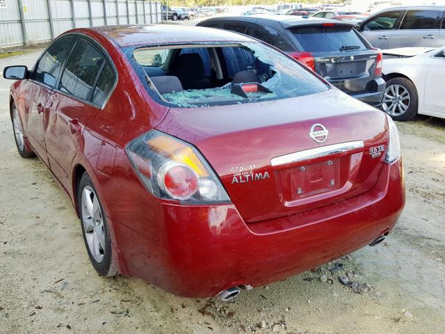 1N4BL21E37C235755 - 2007 NISSAN ALTIMA 3.5 BURGUNDY photo 3