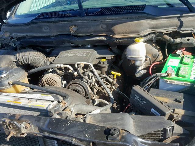 3D3KU28D73G743441 - 2003 DODGE RAM 2500 S Սև լուսանկար 7