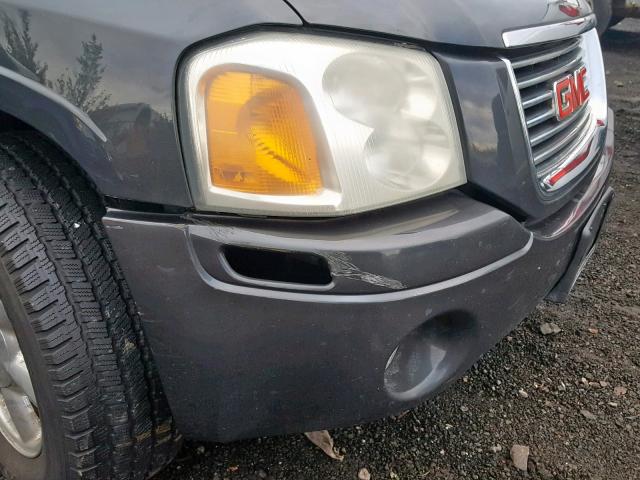 1GKDT13S172162315 - 2007 GMC ENVOY BLACK photo 10