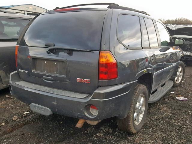 1GKDT13S172162315 - 2007 GMC ENVOY BLACK photo 4