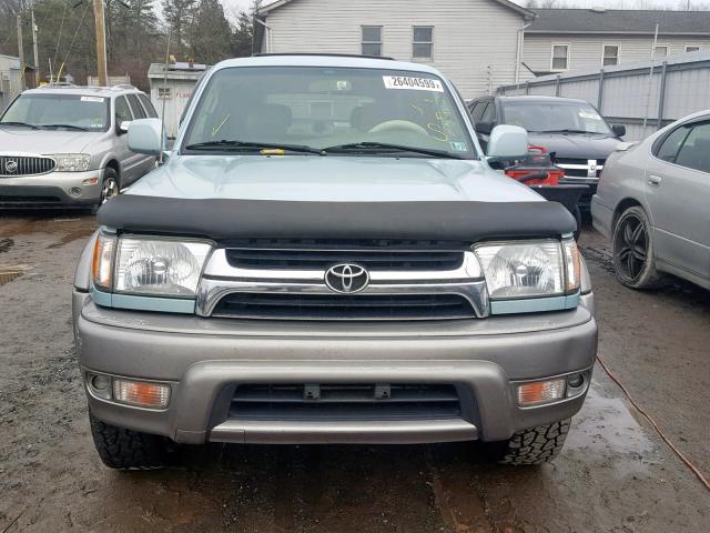 JT3HN87R210329733 - 2001 TOYOTA 4RUNNER LI BLUE photo 9