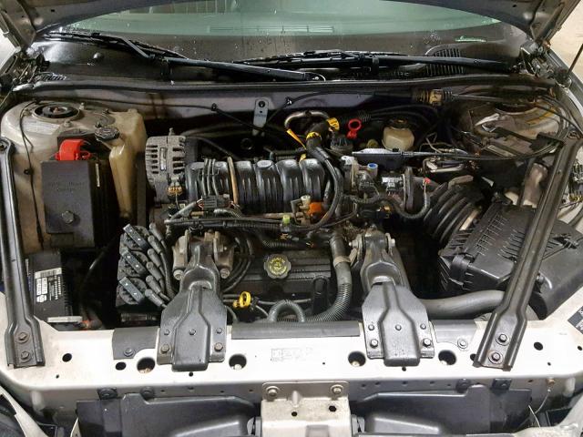 1G2WP12K3YF271433 - 2000 PONTIAC GRAND PRIX SILVER photo 7