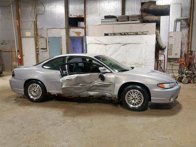 1G2WP12K3YF271433 - 2000 PONTIAC GRAND PRIX SILVER photo 9