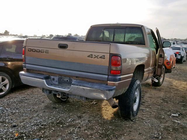 1B7KF2360YJ162140 - 2000 DODGE RAM 2500 BROWN photo 4