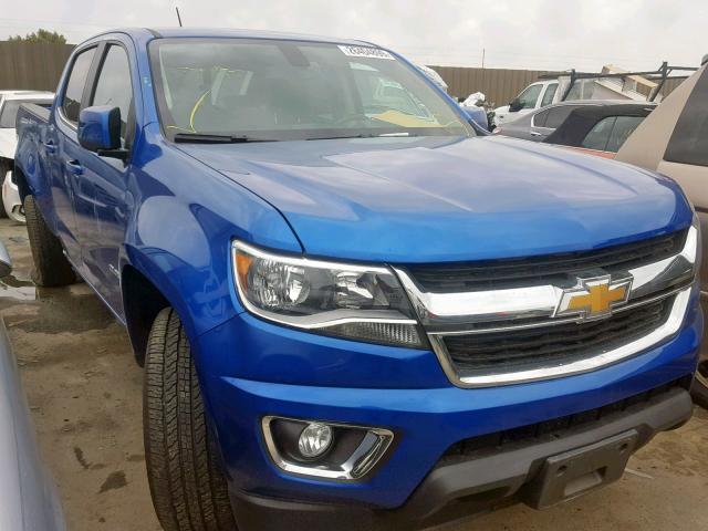 1GCGSCEN0J1183619 - 2018 CHEVROLET COLORADO L BLUE photo 1