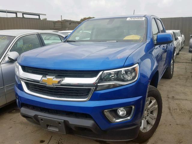 1GCGSCEN0J1183619 - 2018 CHEVROLET COLORADO L BLUE photo 2