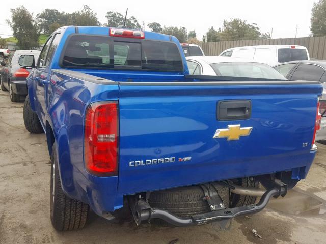1GCGSCEN0J1183619 - 2018 CHEVROLET COLORADO L BLUE photo 3