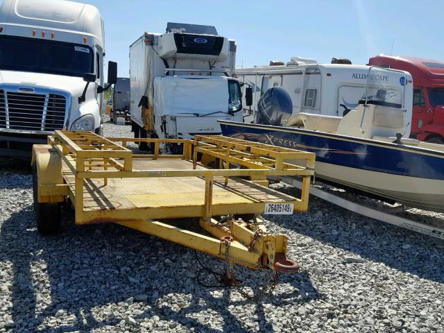 TC960417023 - 1996 TRAIL KING FLATBED YELLOW photo 1