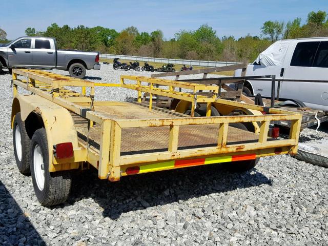 TC960417023 - 1996 TRAIL KING FLATBED YELLOW photo 3