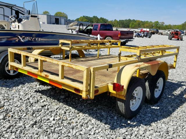 TC960417023 - 1996 TRAIL KING FLATBED YELLOW photo 4