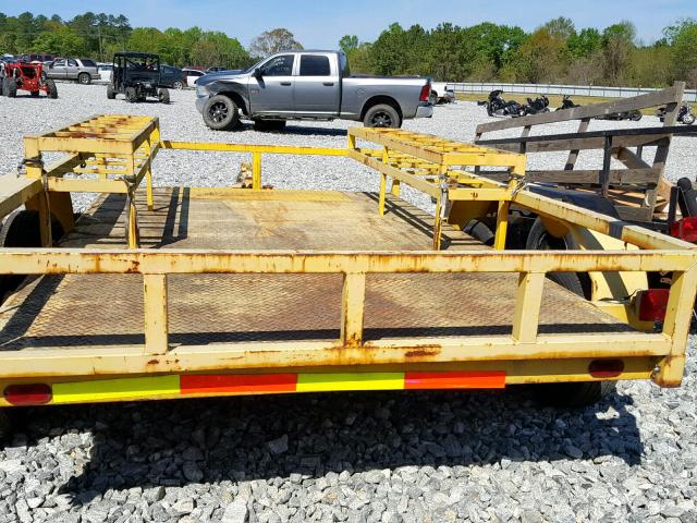 TC960417023 - 1996 TRAIL KING FLATBED YELLOW photo 6