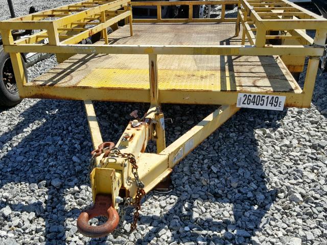 TC960417023 - 1996 TRAIL KING FLATBED YELLOW photo 7