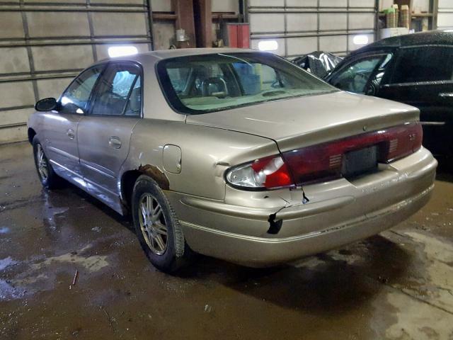 2G4WB55K3Y1299345 - 2000 BUICK REGAL LS TAN photo 3